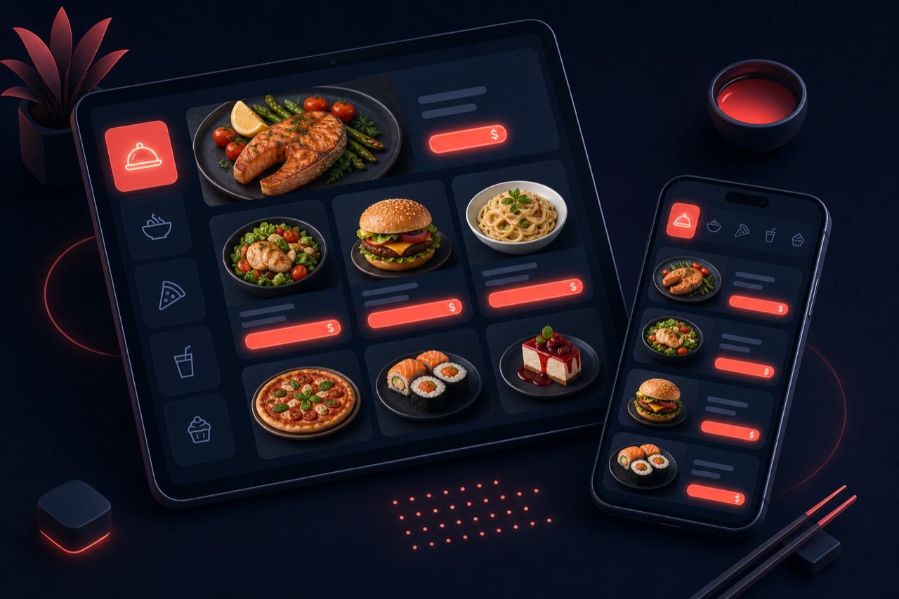 What is a digital menu?