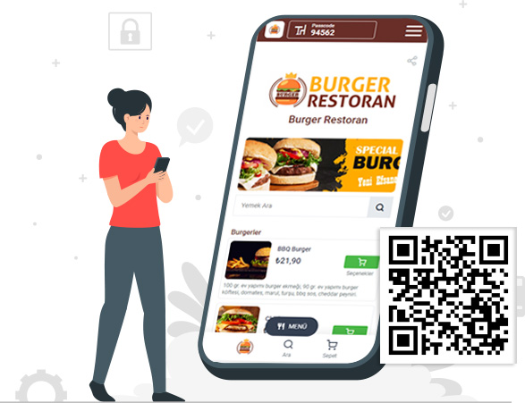 Standard QR menu